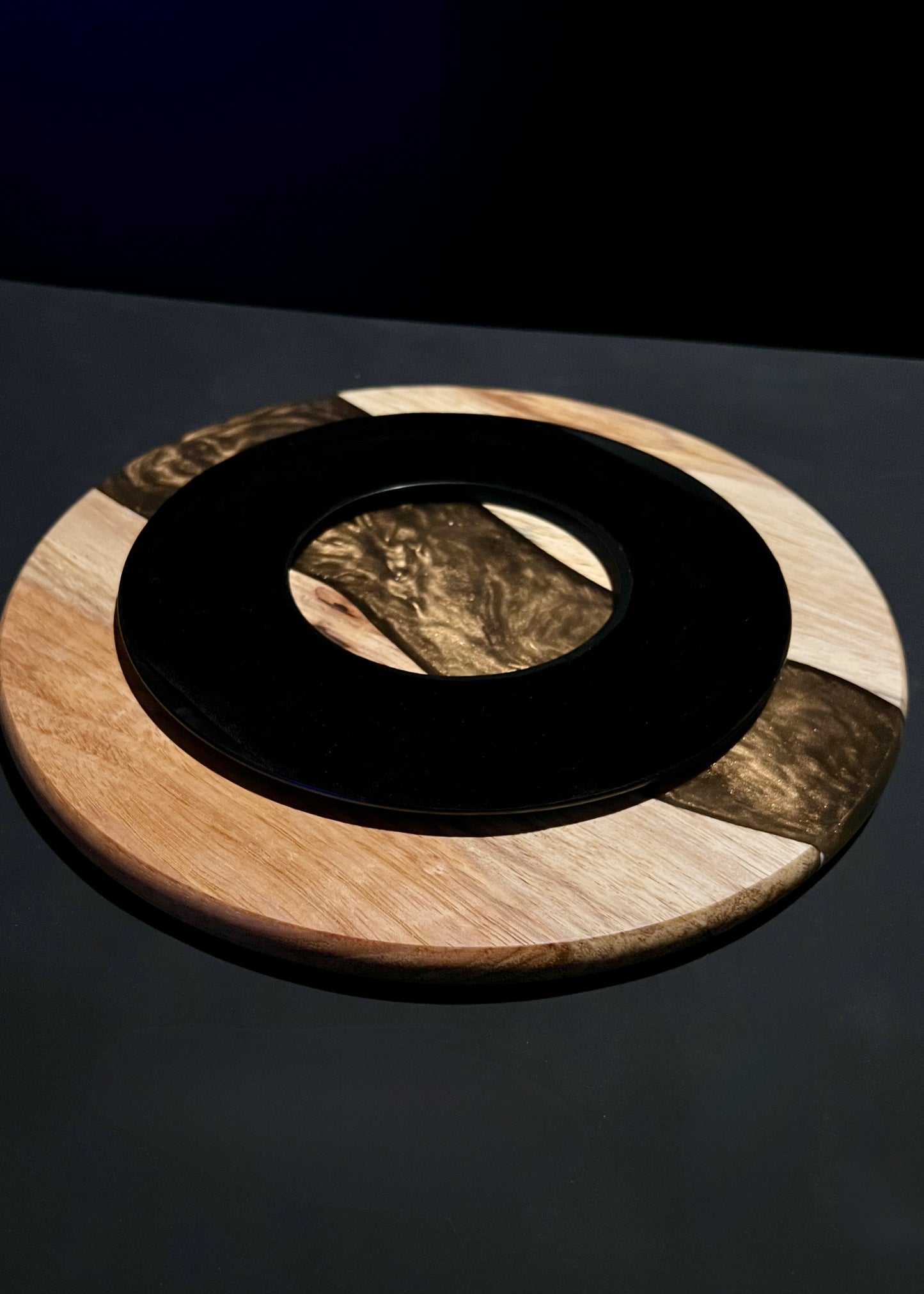 Pecan Lazy Susan
