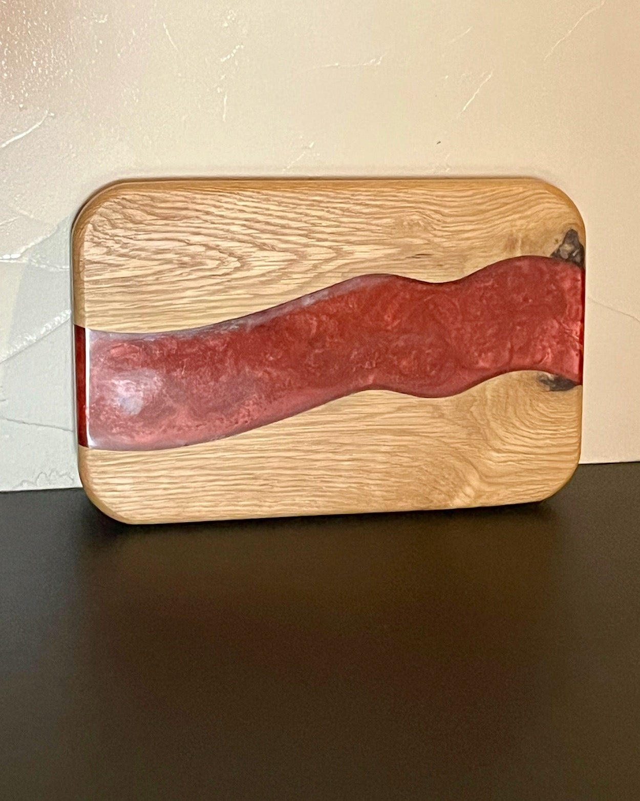 Resin & Wood Compact Charcuterie Board