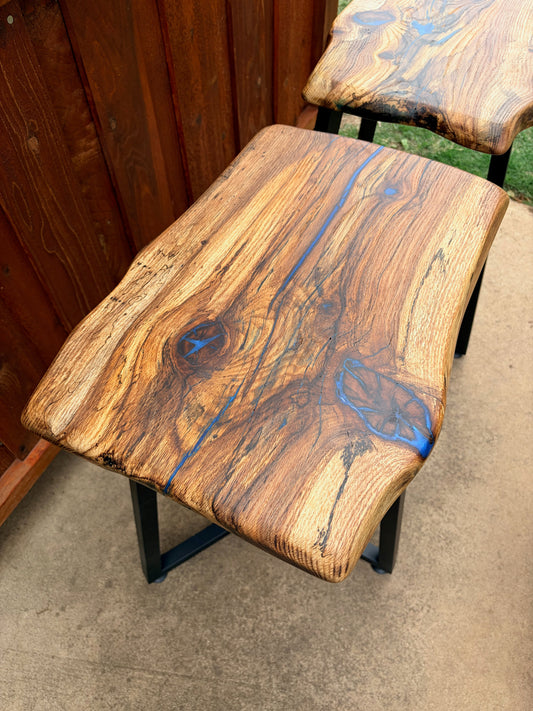 Been busy making benches and bar stools
