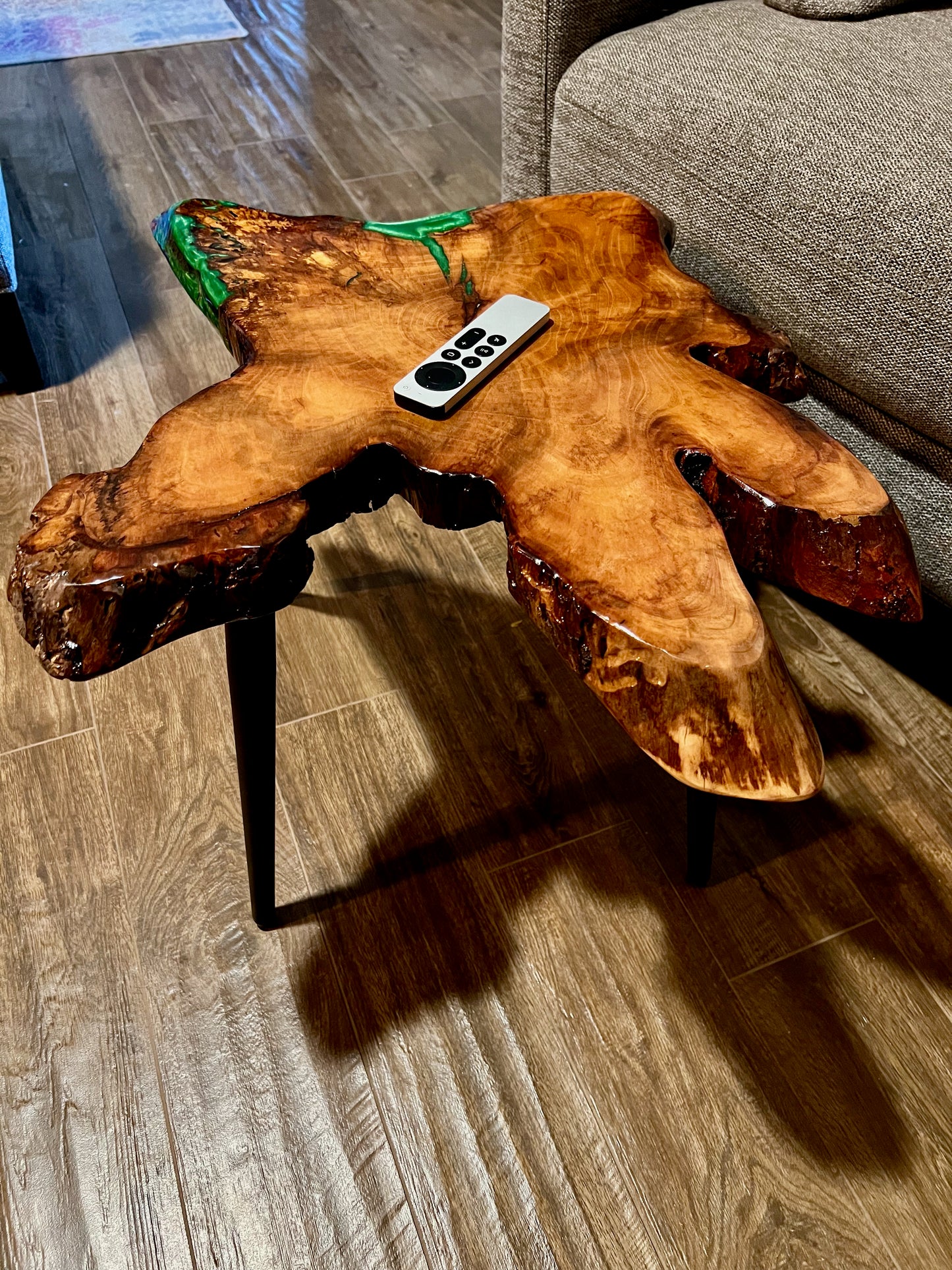 5-Pointed Live Edge End Table