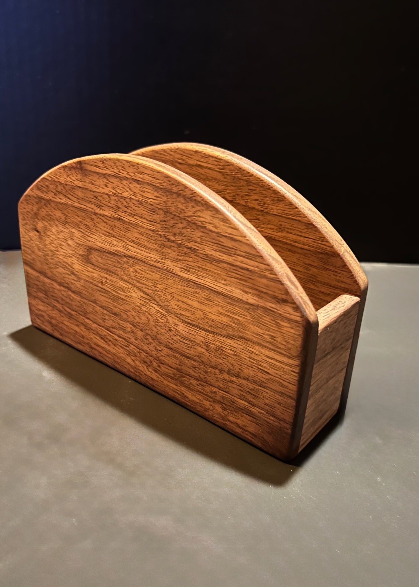 Walnut Napkin Holder