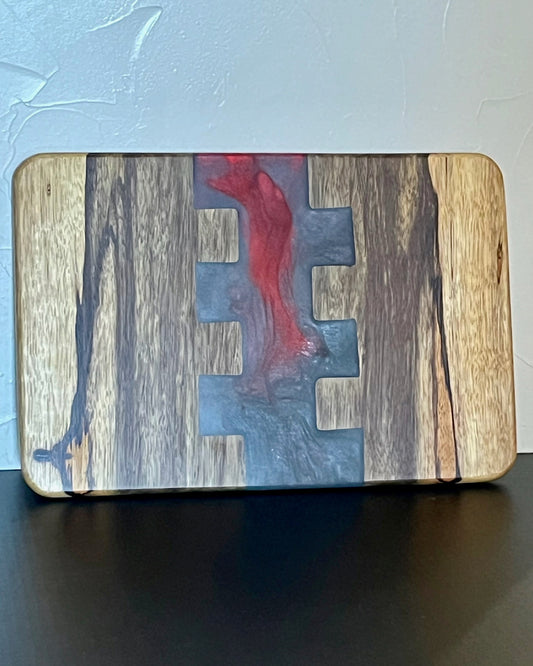 Resin & Wood Charcuterie Board