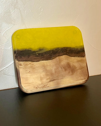 Resin & Wood Compact Charcuterie Board