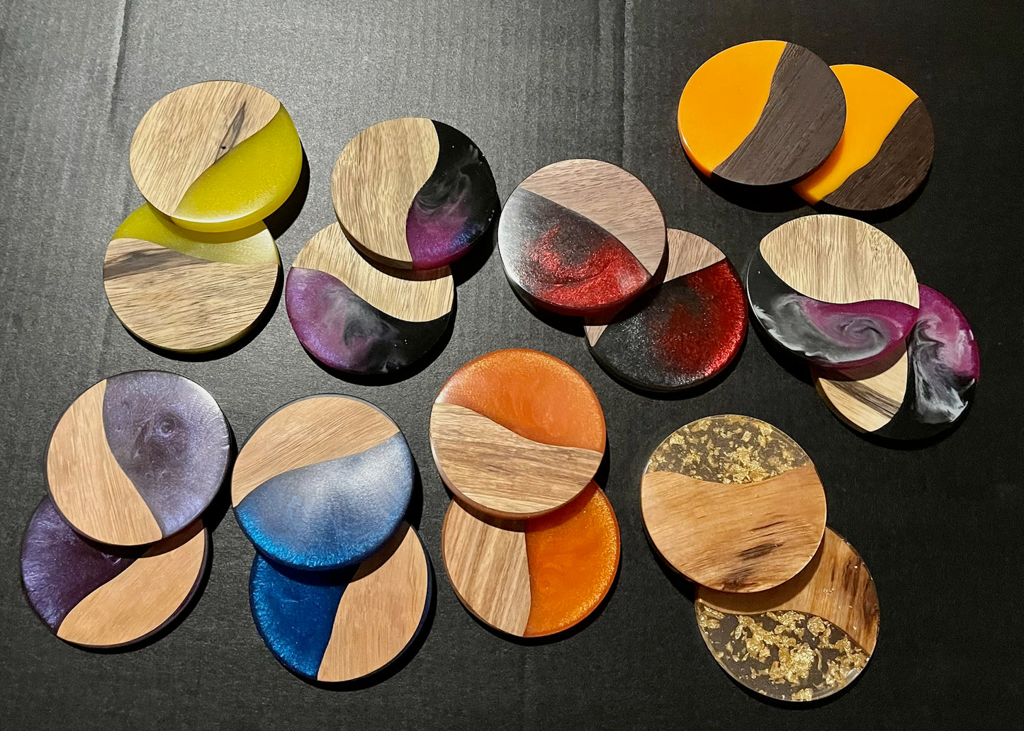 Resin & Wood Coasters