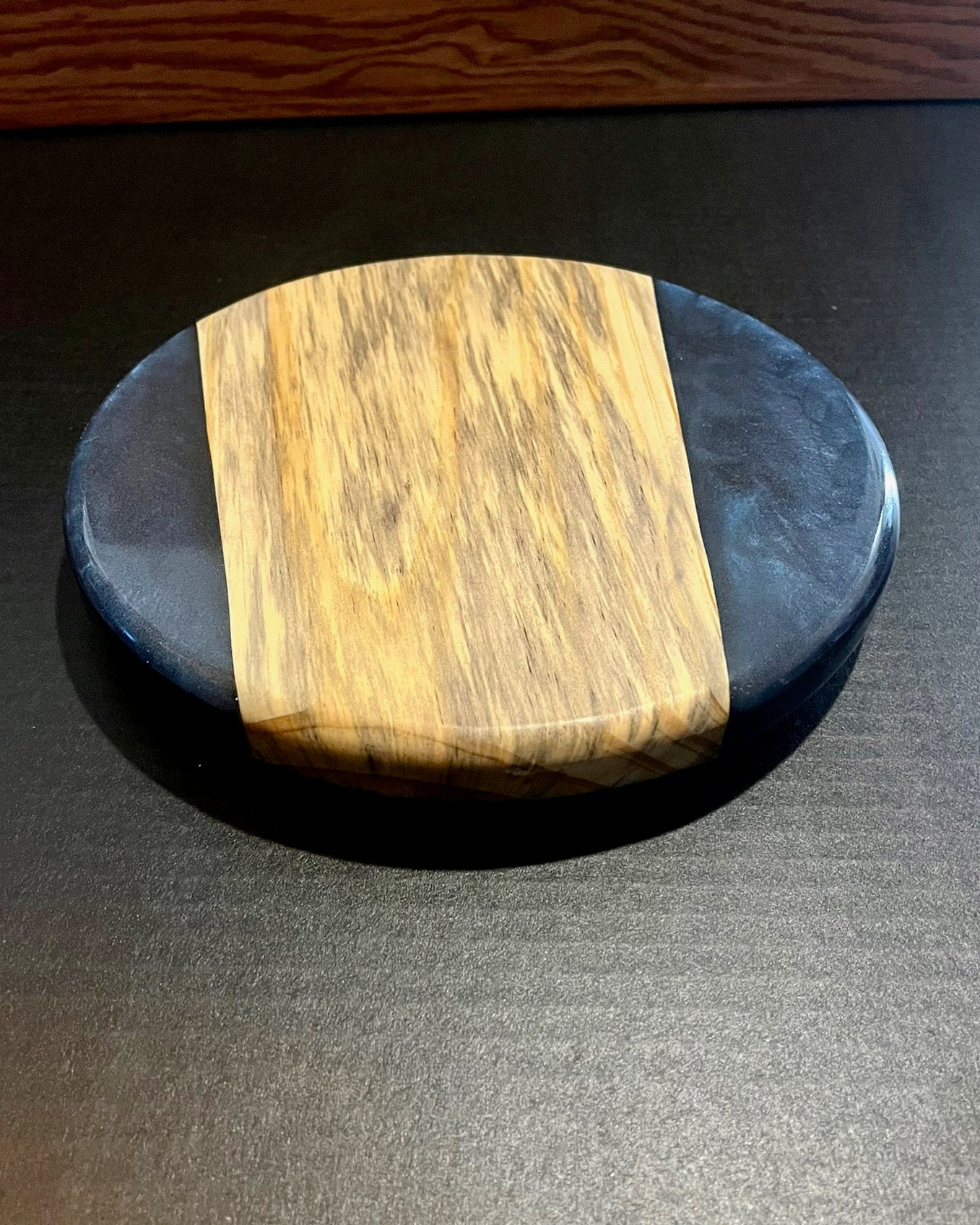 Resin & Wood Compact Lazy Susan