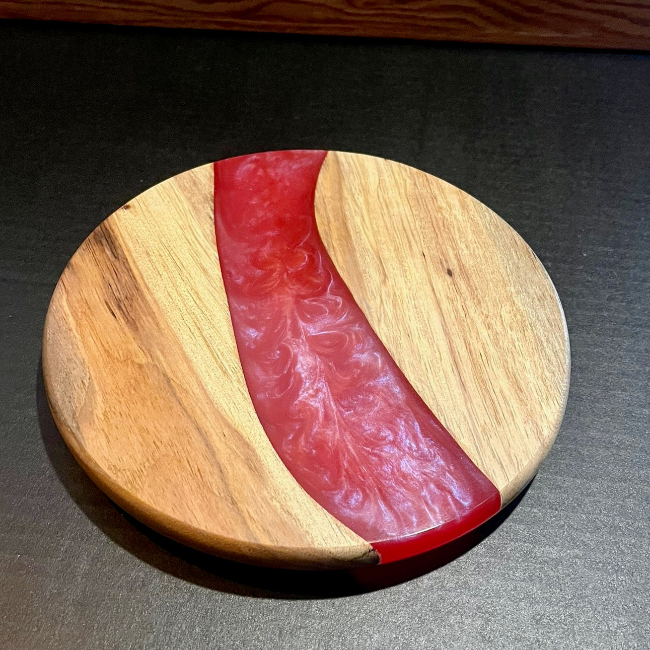 Resin & Wood Compact Lazy Susan