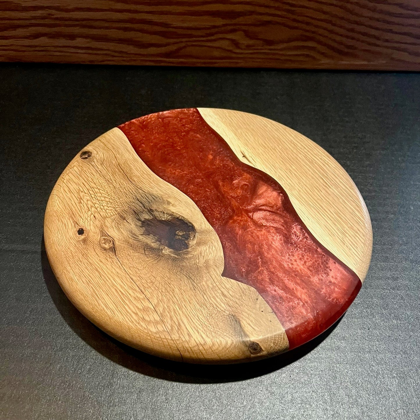 Resin & Wood Compact Lazy Susan